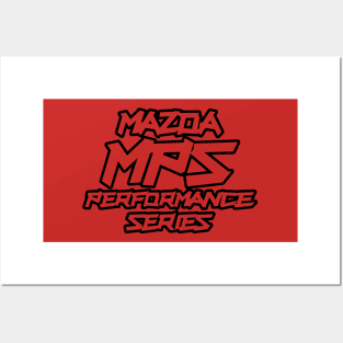 MPS, mazda performance series, Mazdaspeed (Transparent - Black) Posters and Art